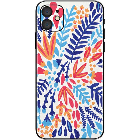 Cat Coq Color Foliage iPhone 11 Skin